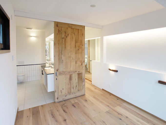 Rustic NEUE Gallego character grade engineered European white oak wood floor sample