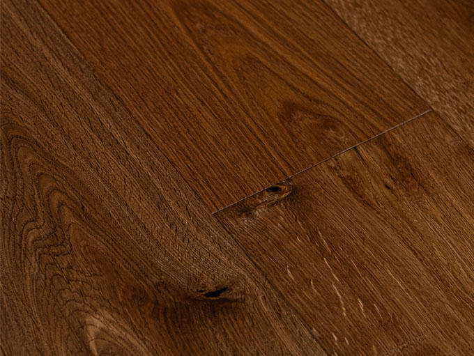 Rustic NEUE Mersey character grade engineered European white oak wood floor sample