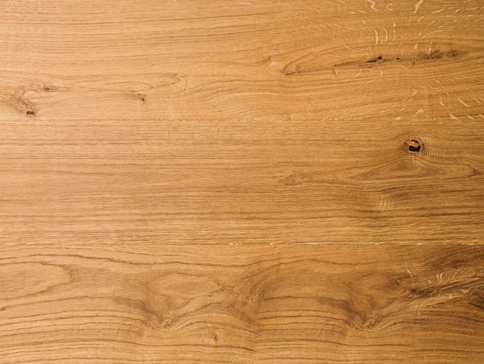 Rustic NEUE Rhine character grade engineered European white oak wood floor sample