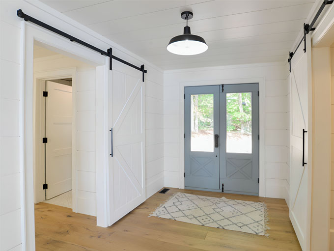 Rustic NEUE Rhone character grade engineered European white oak wood floor sample