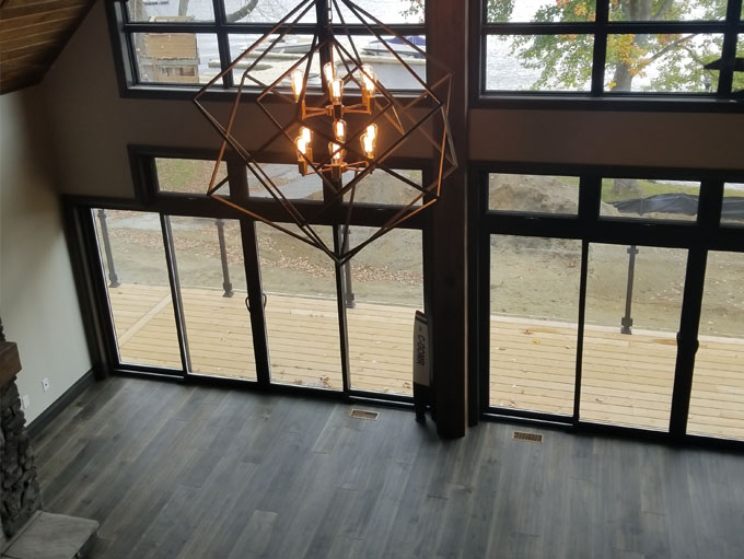 Rustic NEUE Severn character grade engineered European white oak wood floor sample