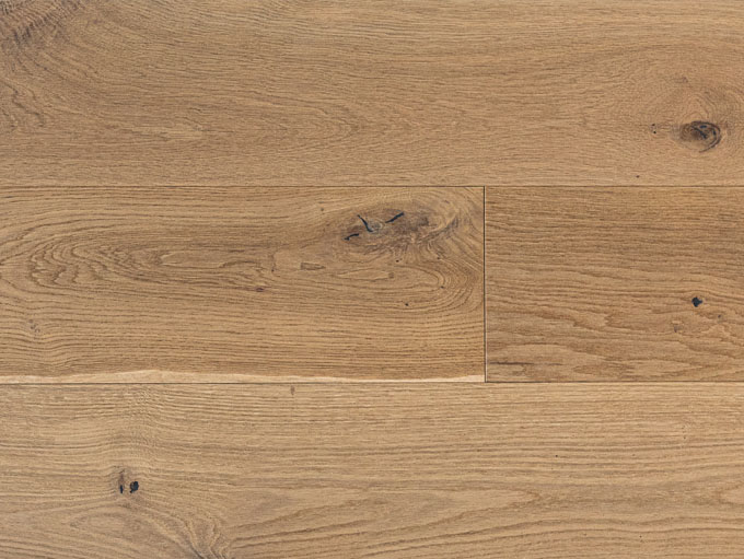 Rustic NEUE Tyne character grade engineered European white oak wood floor sample