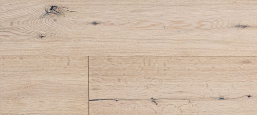 Rustic NEUE Danube character grade engineered European white oak wood floor sample